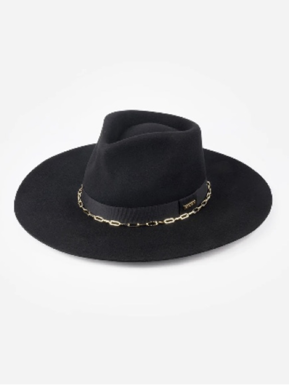 Gigi Pip Raine Australian Wool Felt Hat in Black